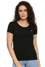 Load image into Gallery viewer, Women's Solid Stretch Tee (Short Sleeve)
