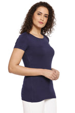 Load image into Gallery viewer, Women's Solid Stretch Tee (Short Sleeve)