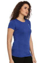 Load image into Gallery viewer, Women's Solid Stretch Tee (Short Sleeve)