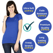 Load image into Gallery viewer, Alphabet® Women's Solid Stretch Tee - Slim Fit
