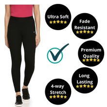 Load image into Gallery viewer, Alphabet® Women's Solid Ankle Length Leggings