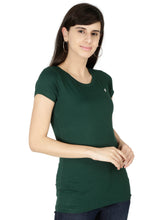 Load image into Gallery viewer, Women's Solid Stretch Tee (Short Sleeve)