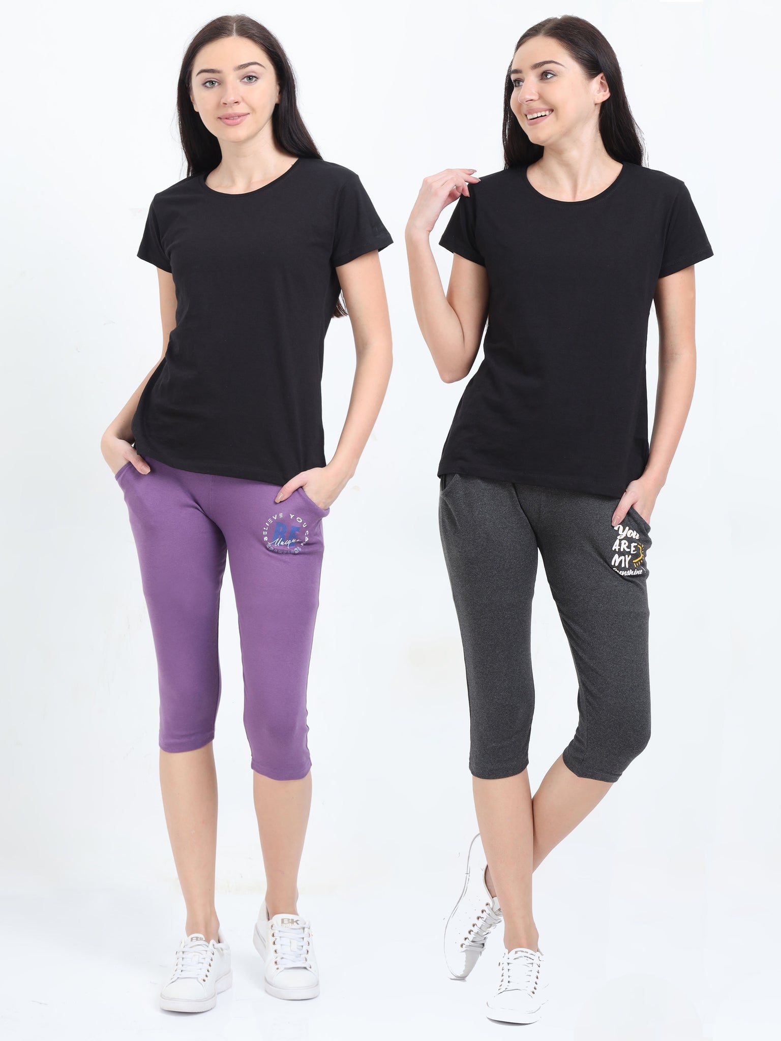 Double Twill Comfortable Stretch Ladies Jogger Pant