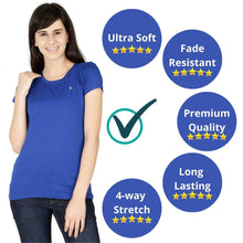 Load image into Gallery viewer, Alphabet® Women&#39;s Solid Stretch Tee - Slim Fit
